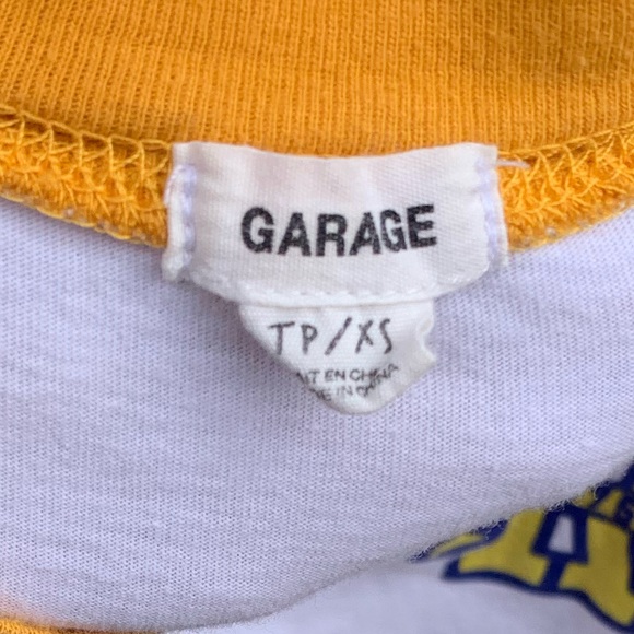 Garage cropped tee shirt - Picture 4 of 4